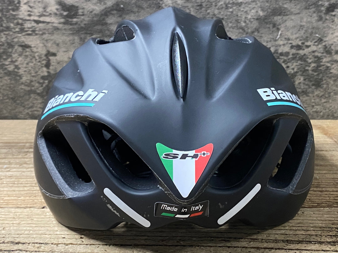 KE135 SH⁺ ビアンキ Bianchi シェイクシティー SHAKE CITY ヘルメット 黒 M/Lサイズ 1/2024製造