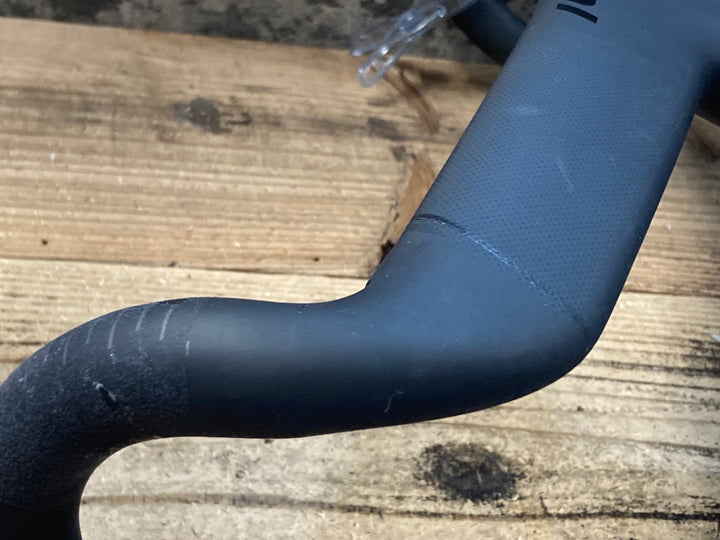KK591 ロヴァール ROVAL RAPIDE COCKPIT カーボン ドロップハンドル ブラケットC-C420mm ステム長100mm