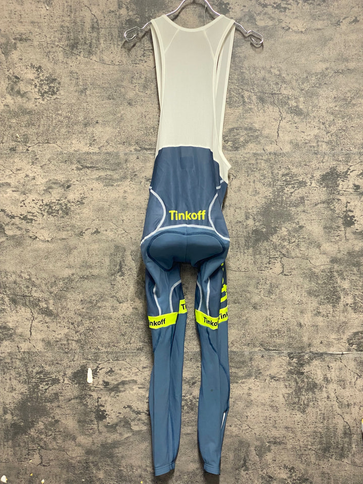 KJ866 スポーツフル sportful ビブタイツ 水色 L 裏起毛 TINKOFF
