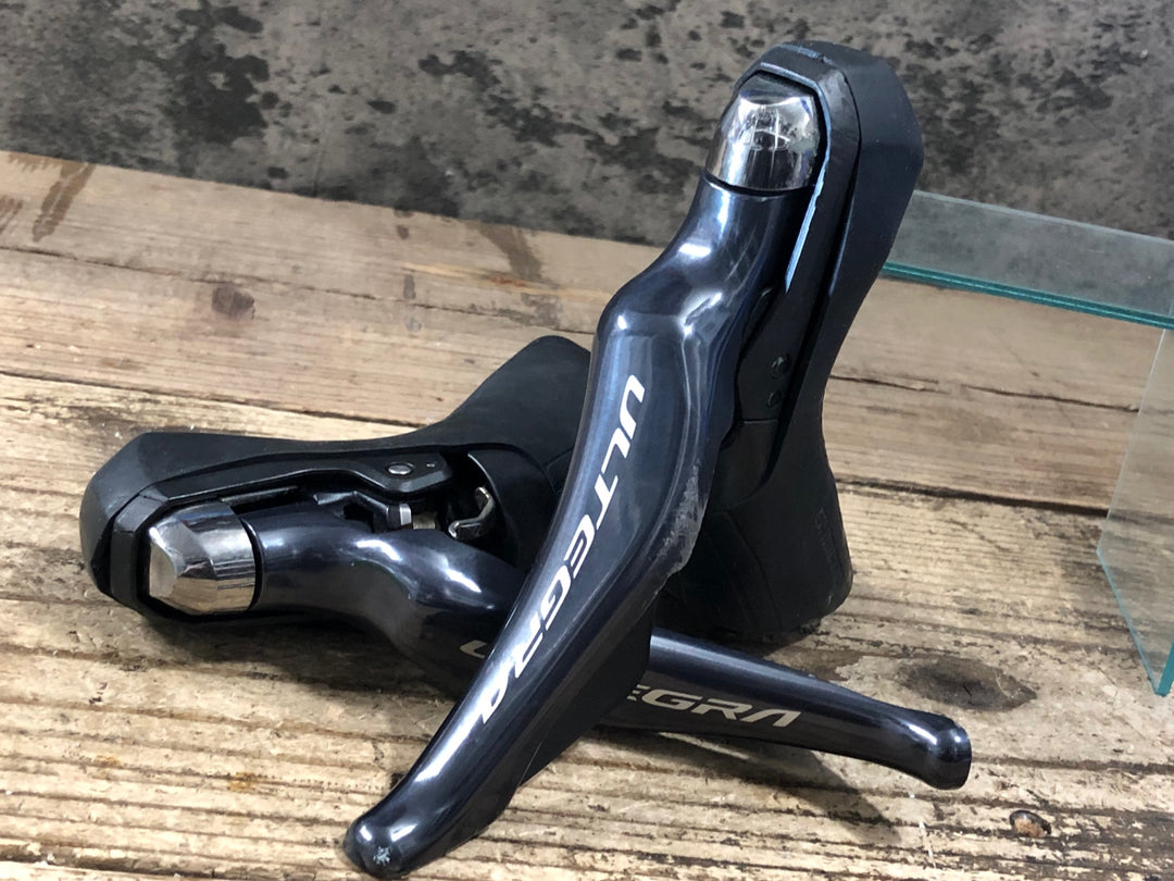 JR026 シマノ SHIMANO アルテグラ ULTEGRA ST-R8025 STIレバー 2x11S ※ブラケット割れ、オイル漏れのためジャンク