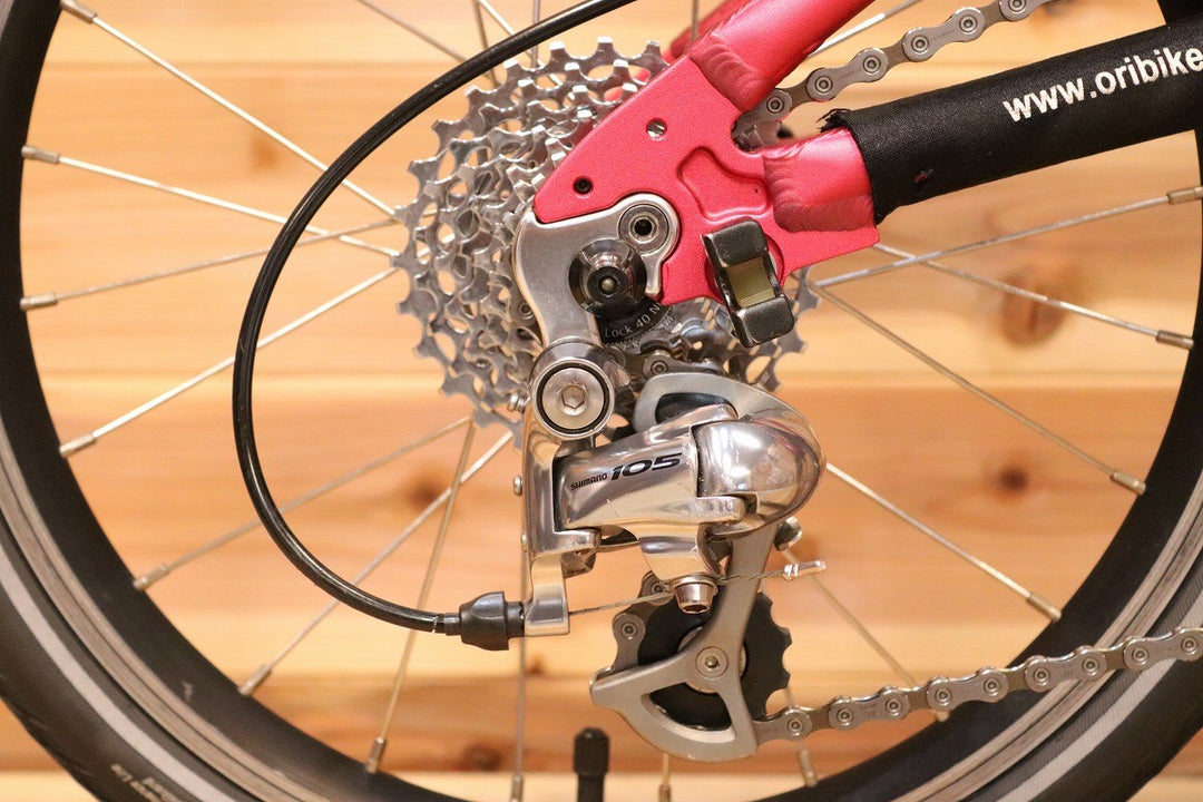 オリ ORI M10 シマノ 105 5600 MIX 10S アルミ 折り畳み ミニベロ 小径車 【広島店】