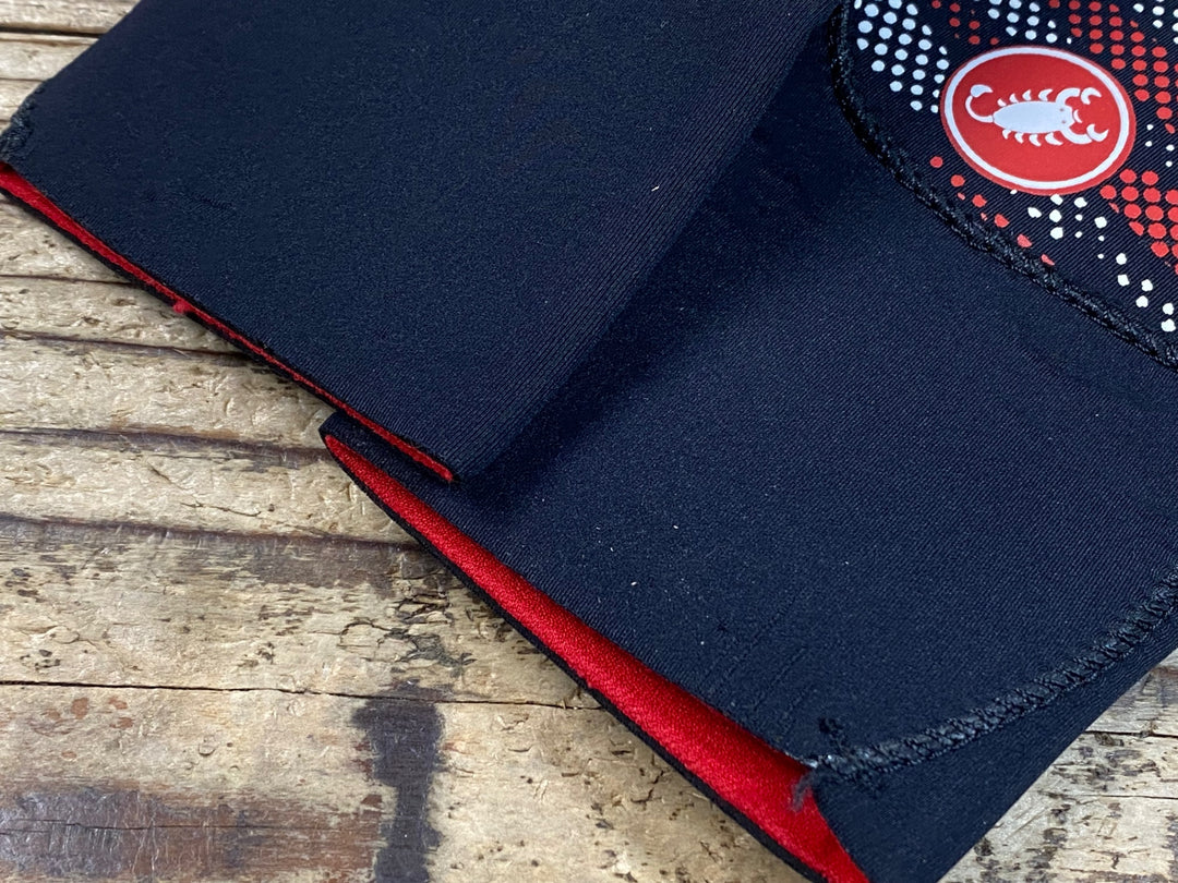 JQ564 カステリ CASTELLI 長指 ウィンターグローブ 黒 2XL