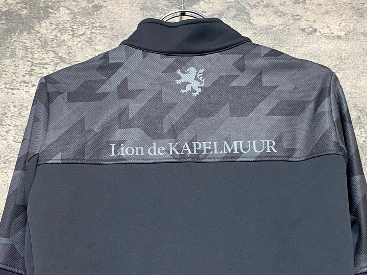 KI478 リオンドカペルミュール Lion de KAPELMUUR サイクルジャケット 裏起毛 M 黒