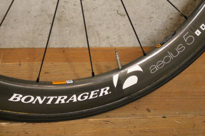 ボントレガー BONTRAGER アイオロス AEOLUS D3 5 カーボン チューブラー ホイールセット シマノ 12/11S 【福岡店】