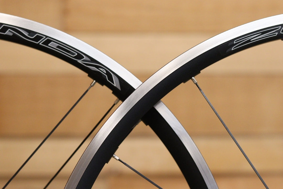 カンパニョーロ Campagnolo ゾンダ ZONDA アルミ クリンチャー ホイールセット シマノ 12/11S 17C 【立川店】