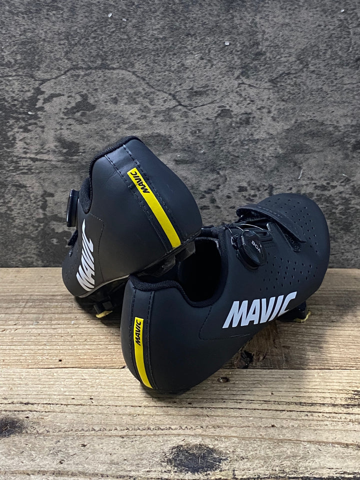 KO736 マヴィック MAVIC COSMIC BOA ビンディングシューズ 黒 3穴 40 2/3