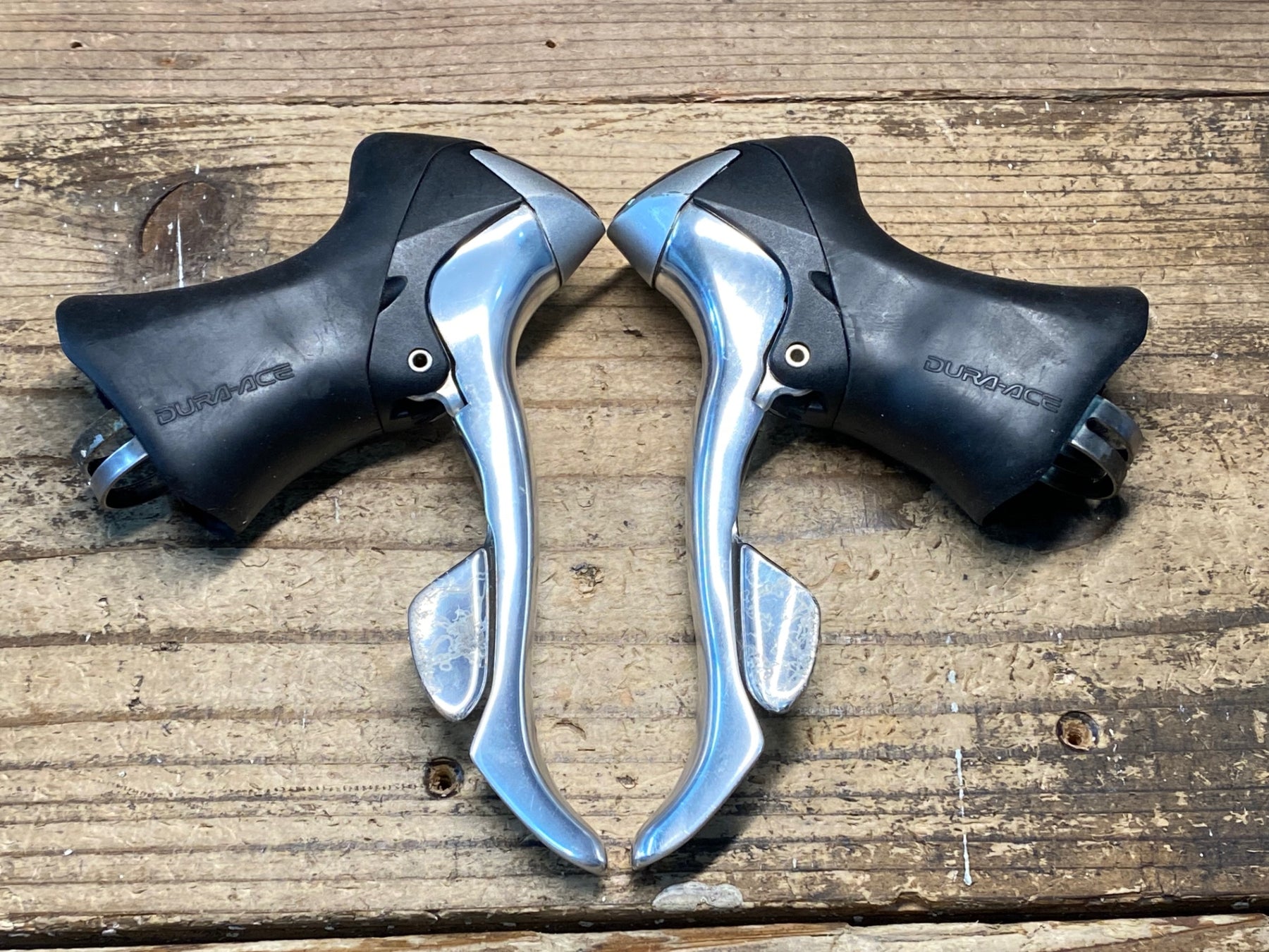 シマノ　DuraAce 2x9速　STI ST7700-C 動作不明 JJ519 シマノ SHIMANO デュラエース DURA-ACE ST-7700-B STIレバー