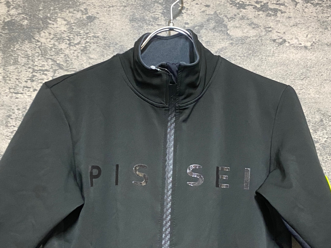 KN178 ピセイ PISSEI 半袖 サイクルジャージ 黒 M/3 event windproof