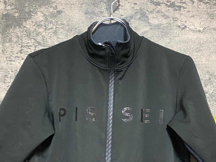 KN178 ピセイ PISSEI 半袖 サイクルジャージ 黒 M/3 event windproof