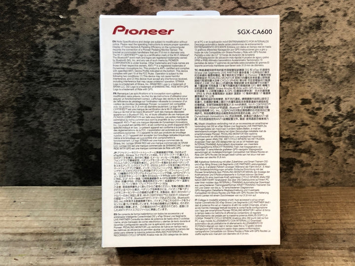 JR326 パイオニア Pioneer CA600 サイクルコンピューター