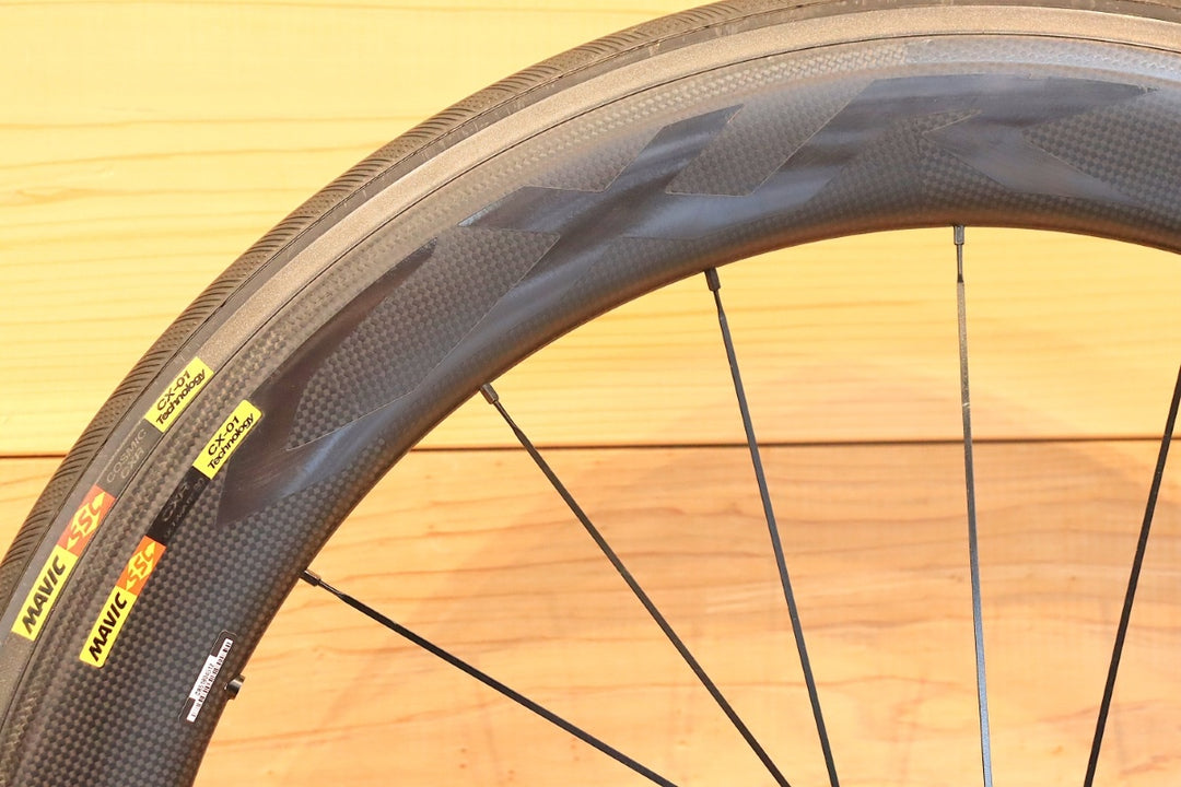マヴィック MAVIC CXR ULTIMATE 60T カーボン チューブラー ホイールセット シマノ12S/11S 27mm 【千葉店】