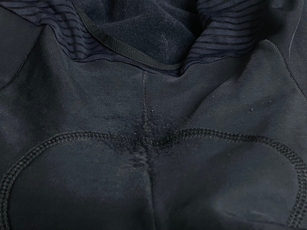 KQ561 ラファ Rapha BREVET CARGO WINTER TIGHTS ビブタイツ 黒 S 裏起毛 ※スレ