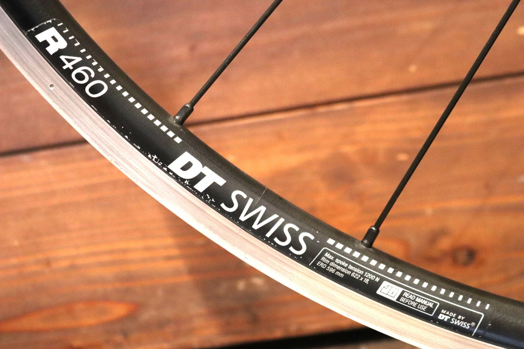 DT SWISS R460 アルミ チューブレスレディ クリンチャー リアホイール シマノ11S/12S 【東京南麻布店】