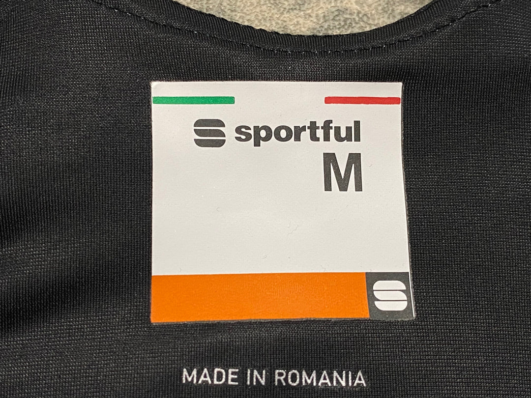 JD439 スポーツフル sportful 長袖サイクルジャージ 黒 Mサイズ 裏起毛