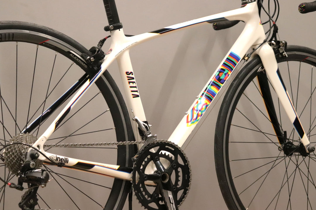 チネリ CINELLI サエッタ ラディカル SAETTA RADICAL 2016モデル Sサイズ シマノ 5800 MIX 11S カーボン ロードバイク 【仙台店】