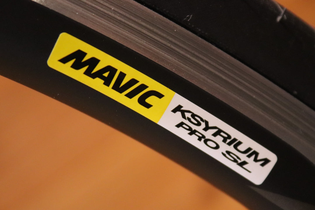 マヴィック MAVIC キシリウム プロ KSYRIUM PRO SL シマノ 11S/12S 15C アルミ クリンチャー ホイールセット 【広島店】