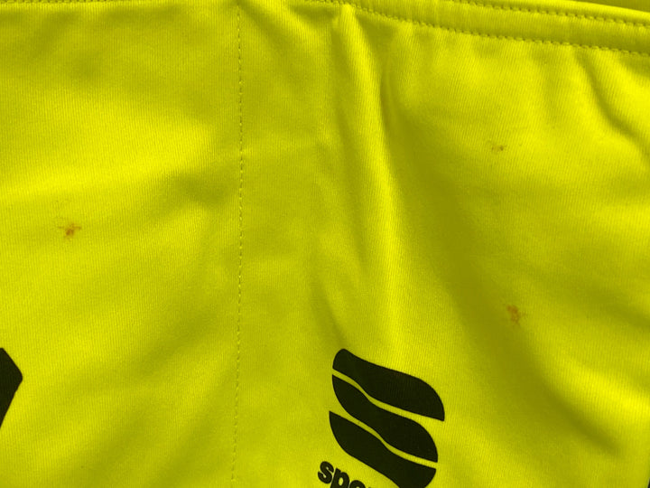 KJ868 スポーツフル sportful 裏起毛 長袖 サイクルジャケット 黄 L TINKOFF ※汚れ