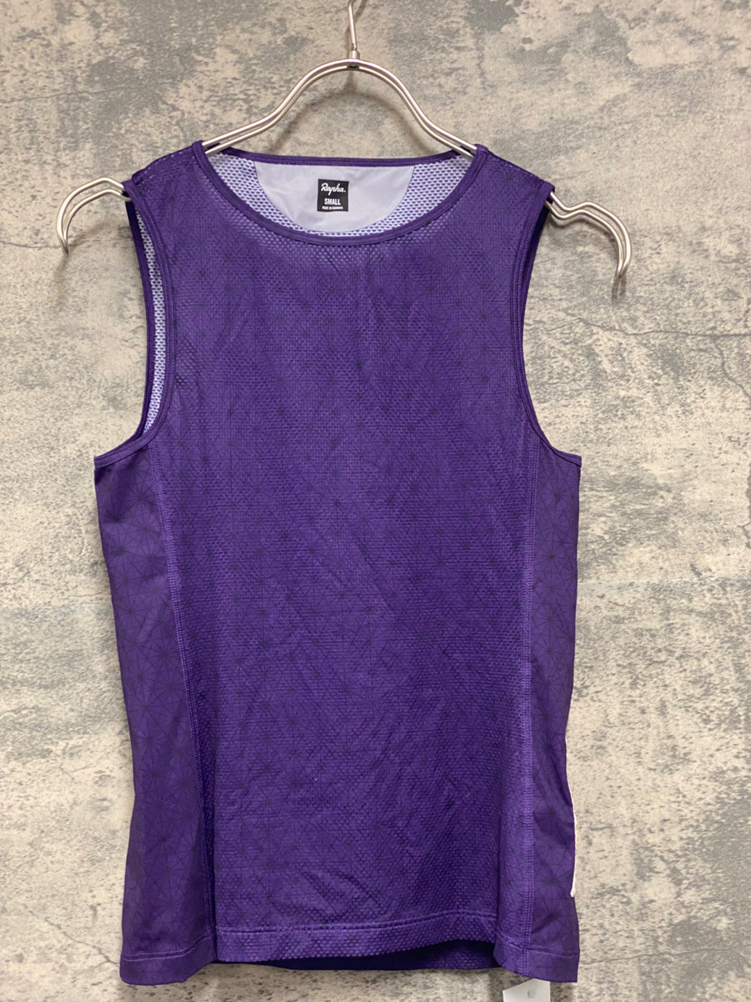 JX636 ラファ Rapha ODE TO THE SUN SOUPLESSE BASE LAYER SLEEVELESS ノースリーブ ベースレイヤー 紫 レディース S