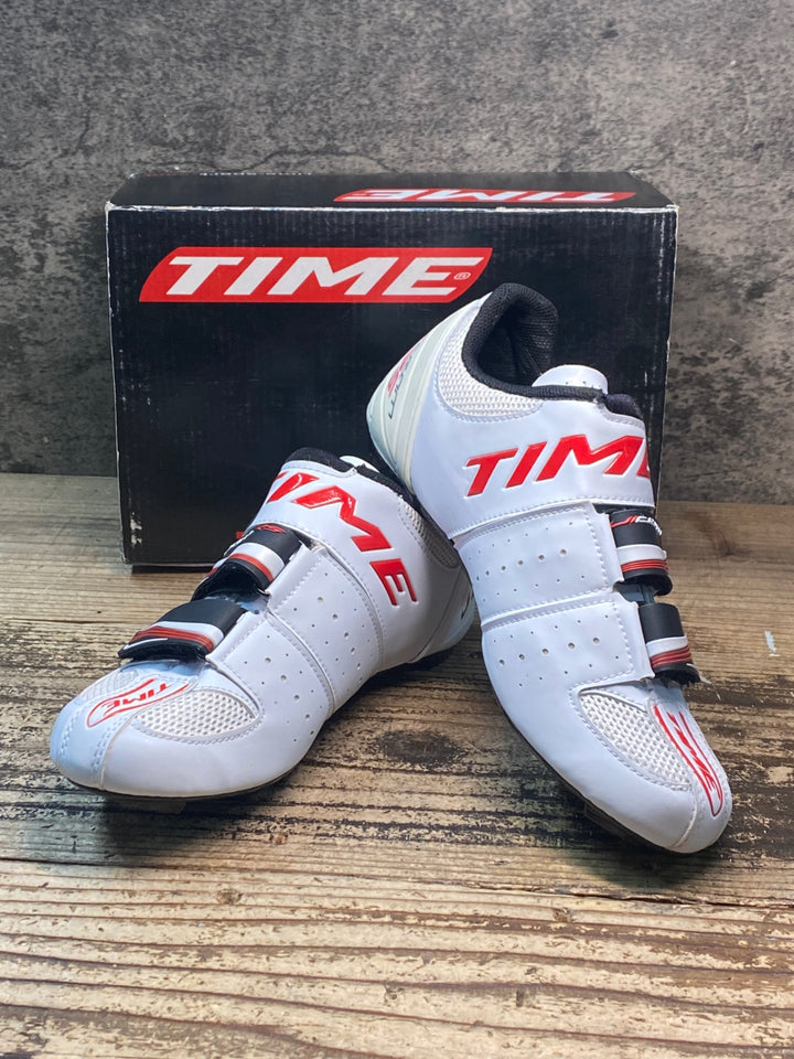 JR512 タイム TIME ULTEAM RS CARBON ビンディングシューズ 白 EU37