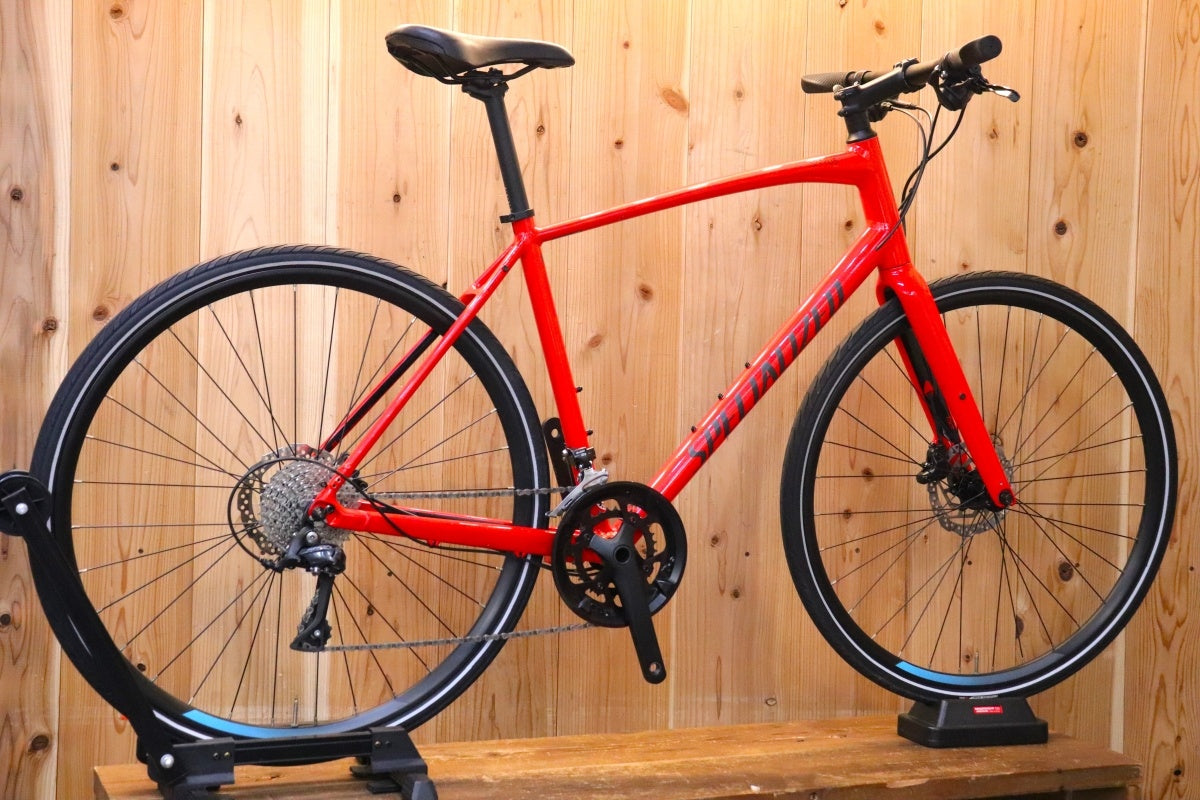 スペシャライズド SPECIALIZED シラス MEN'S SIRRUS SPORT 2019年モデル Lサイズ マイクロシフト 9S MIX  アルミ クロスバイク 【芦屋店】