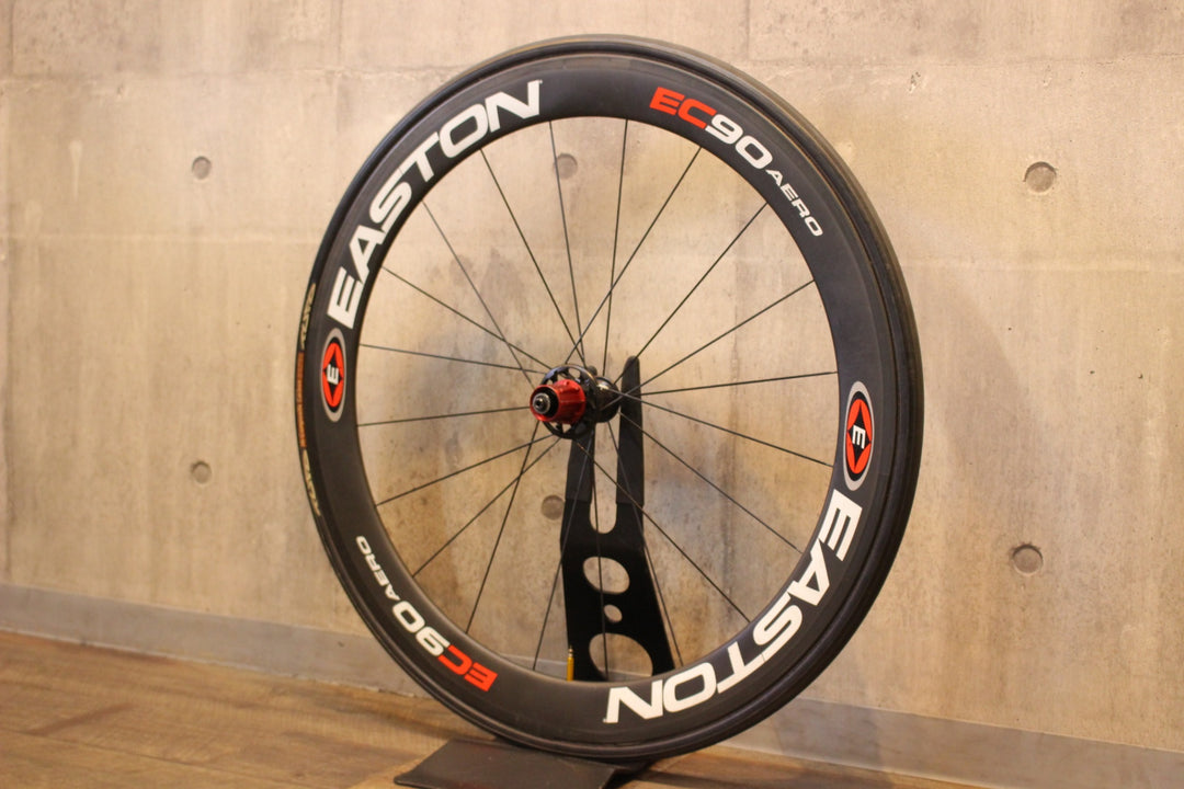 イーストン EASTON EC90 AERO カーボン チューブラー リアホイール シマノ 10S 【名古屋店】