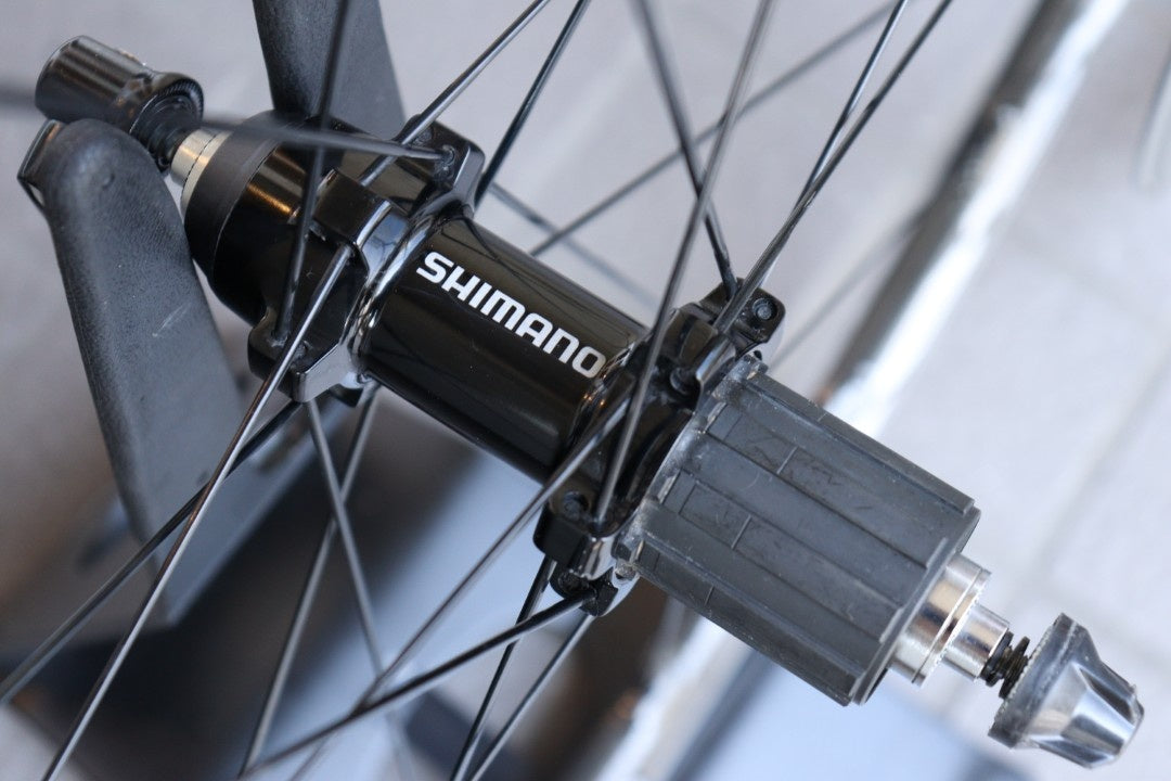 シマノ SHIMANO WH-RS81-C24 アルミ カーボン クリンチャー ホイールセット シマノ11S/12S ナローリム 15C 【横浜店】