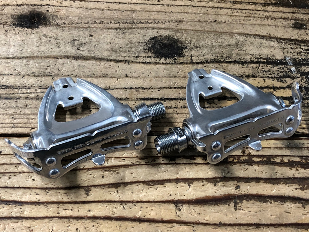 KH591 未使用箱入り カンパニョーロ Campagnolo Cレコード期 コーラス CHORUS フラットペダル トゥクリップ
