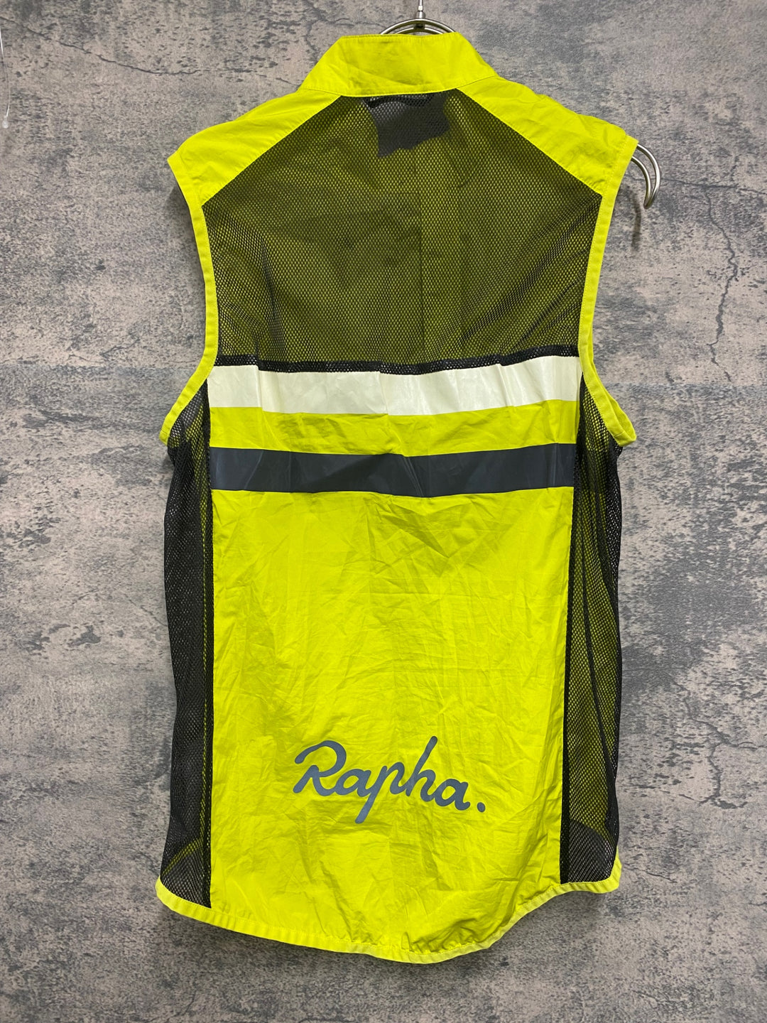 JD820 ラファ Rapha BREVET ジレ サイクルベスト 黄 M