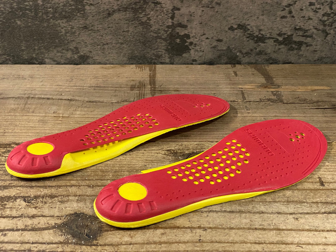 KN627 シマノ SHIMANO CUSTOM - FIT INSOLES インソール 黄 EU42
