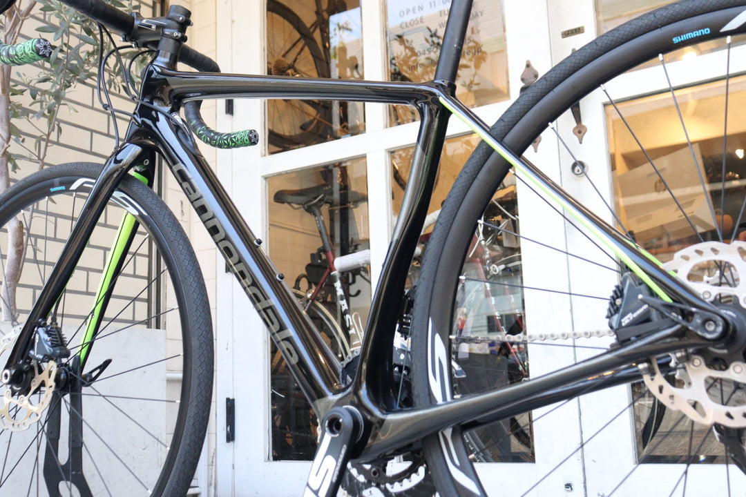 キャノンデール CANNONDALE シナプス SYNAPSE CARBON DISC 2018モデル 48サイズ シマノ アルテグラ R8020 11S カーボン ロードバイク 【横浜店】