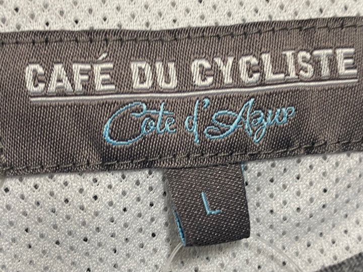 JY650 カフェドシクリステ CAFE DU CYCLISTE ANGELE 長袖 スウェットシャツ サイクルジャージ グレー 黒 L