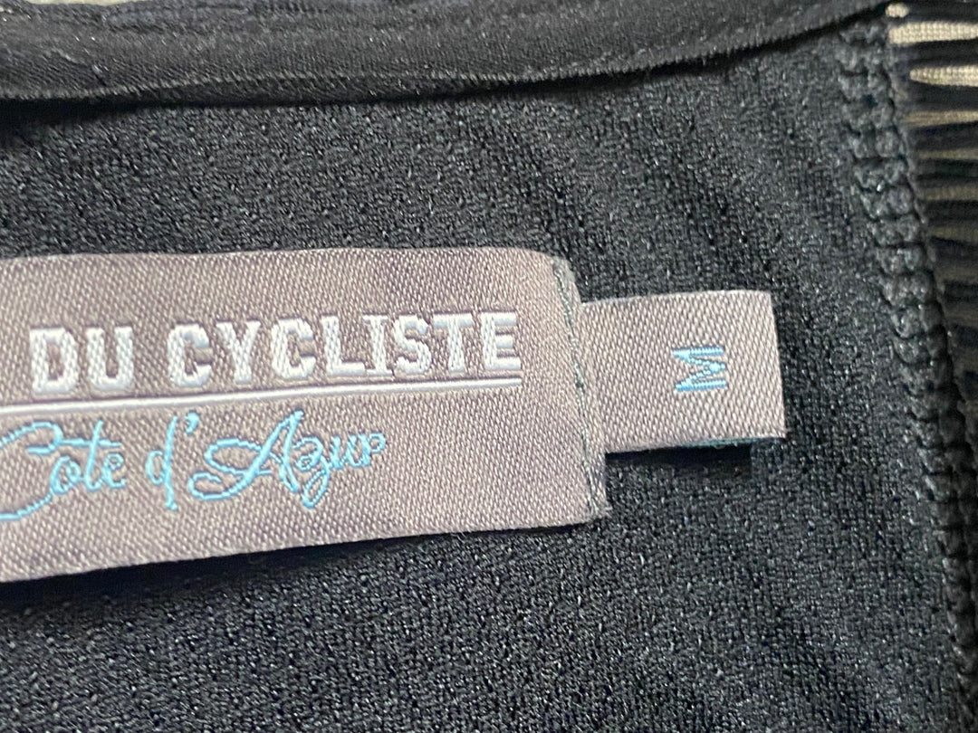 JY655 カフェドシクリステ CAFE DU CYCLISTE CHRISTELLE Man 半袖 サイクルジャージ 黒 M メッシュ