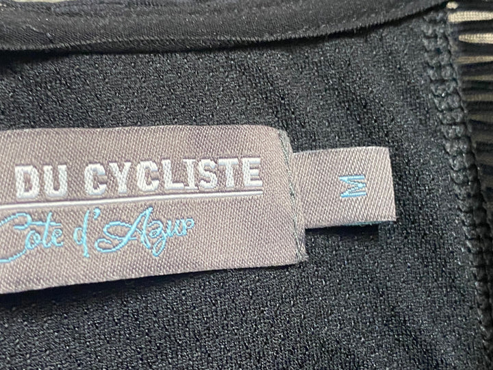 JY655 カフェドシクリステ CAFE DU CYCLISTE CHRISTELLE Man 半袖 サイクルジャージ 黒 M メッシュ