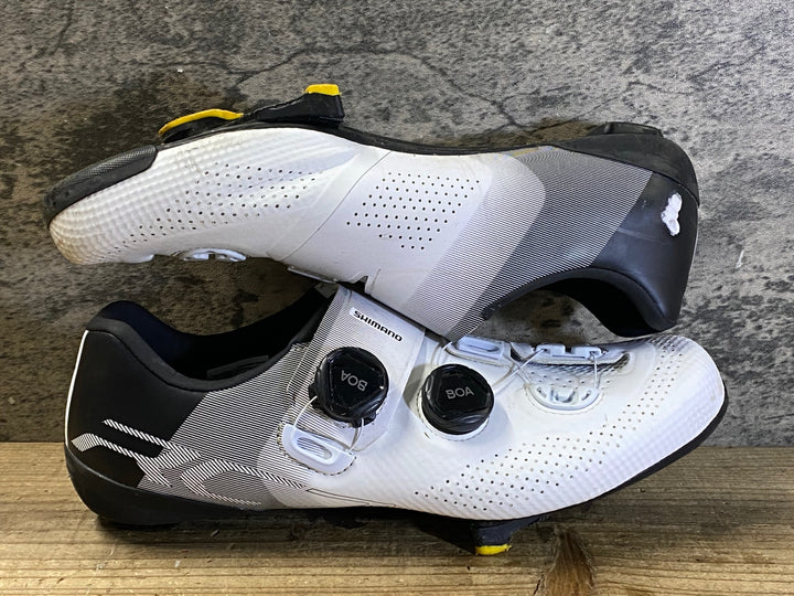 JU271 シマノ SHIMANO RC702M W01 S ビンディングシューズ SPD-SL EU42