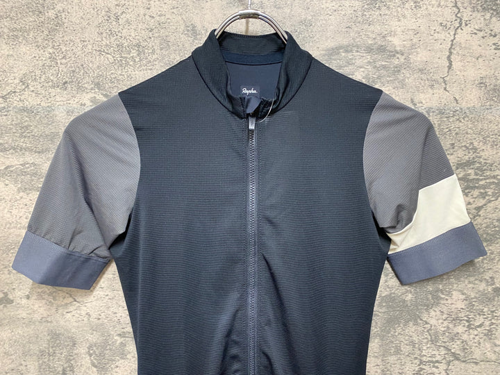 JZ990 ラファ Rapha WOMEN'S PRO TEAM TRAINING JERSEY 半袖 サイクルジャージ 黒 XXS レディース