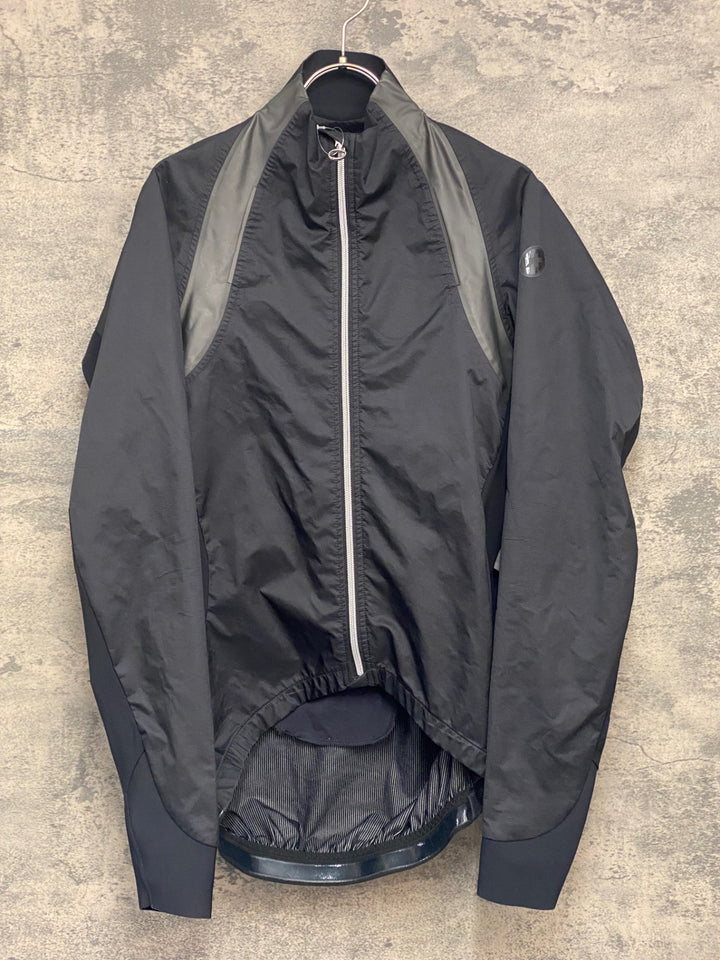 JX265 アソス ASSOS TRITON V1 長袖 レインジャケット 黒 S