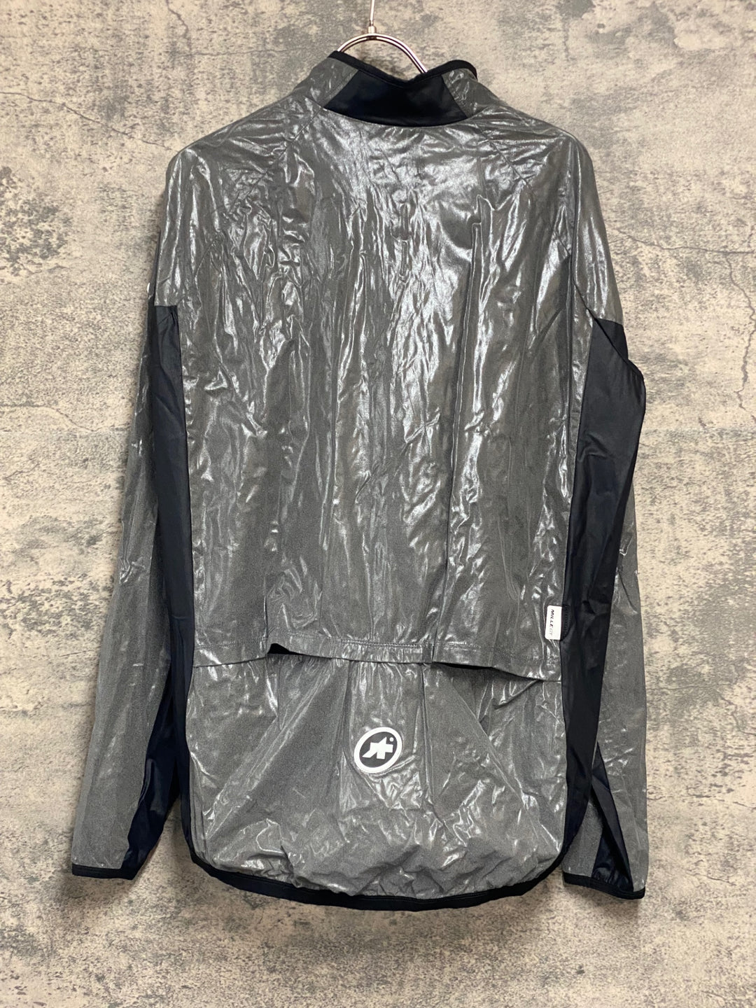 JY647 アソス ASSOS MILLE GT Clima Jacket EVO Black Series 長袖 ウィンドブレーカー グレー L
