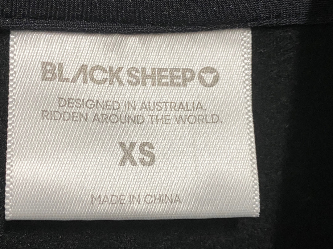 KB614 ブラックシープ BLACK SHEEP THERMAL JACKET 長袖 サイクルジャケット 黒 XS 裏起毛
