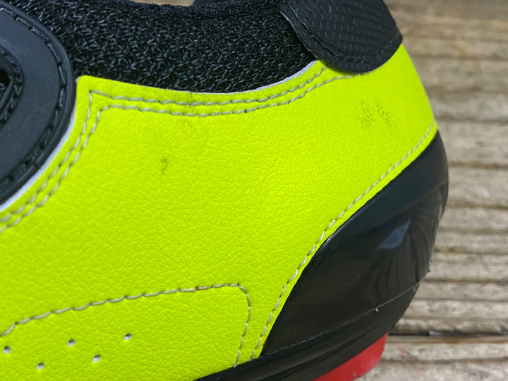 KN023 シディ SIDI GENIUS 10 ビンディングシューズ 黄緑 EU43 1/2 3穴