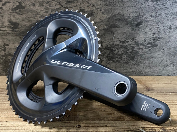 JI053 シマノ SHIMANO アルテグラ ULTEGRA FC-R8000 クランクセット 170mm 52/36T 11S 点検済