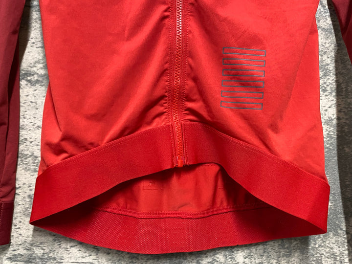 KJ318 ラファ Rapha women's Pro Team LS Traning Jersey 長袖 サイクルジャージ 赤 XS
