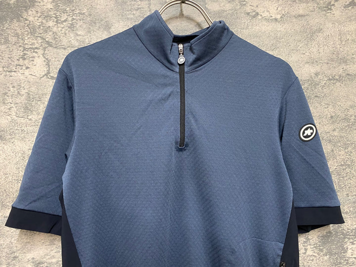 JN726 アソス assos ミレ MILLE GTC GRVL CROSS OVER 半袖 サイクルジャージ 黒 グレー M