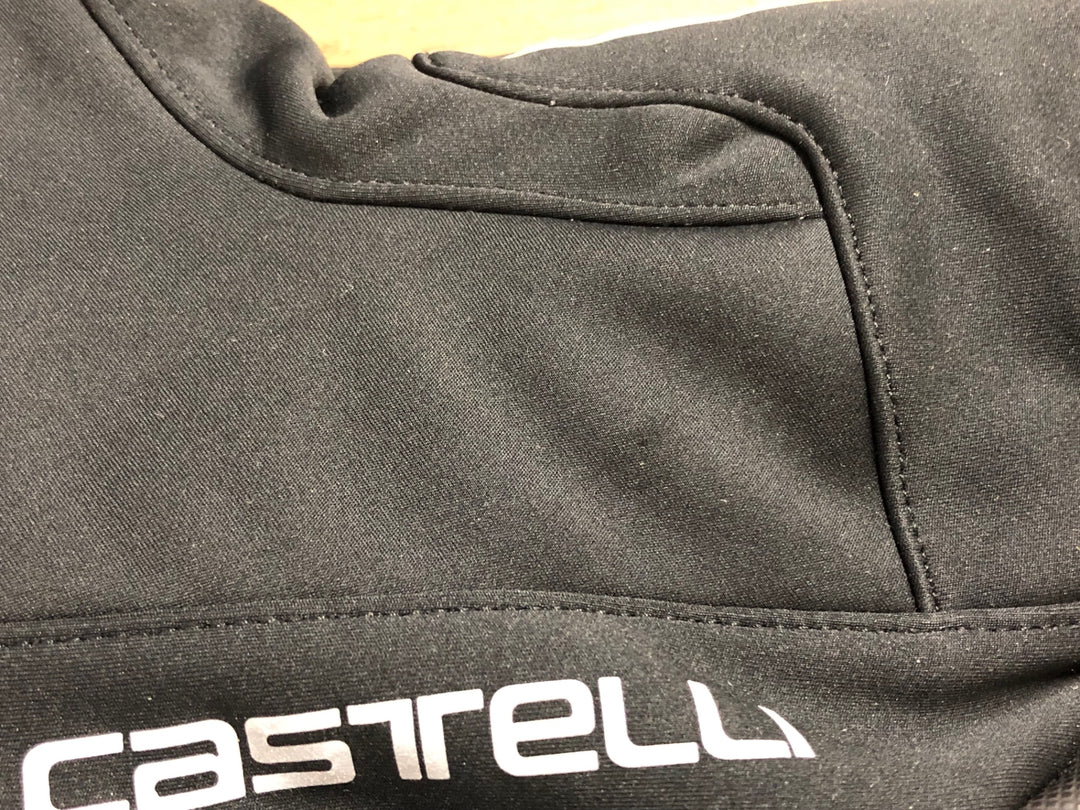 KN707 カステリ CASTELLI ESTREMO SHOECOVER シューズカバー 黒 L