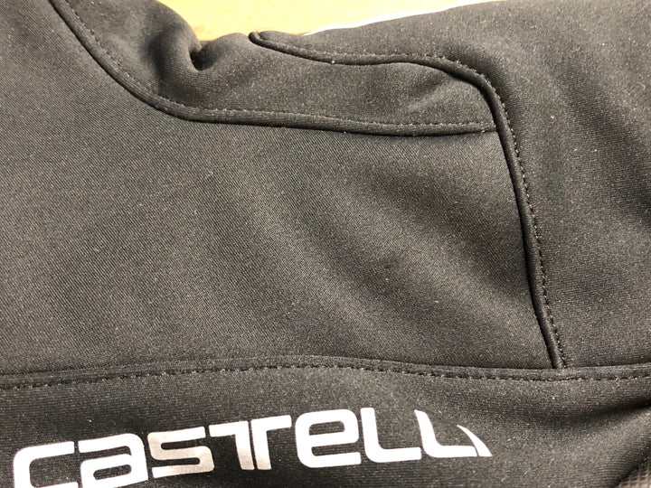KN707 カステリ CASTELLI ESTREMO SHOECOVER シューズカバー 黒 L