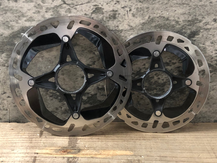 KE825 シマノ SHIMANO RT-MT900 ディスクブレーキローターセット Φ160/140 1.69mm