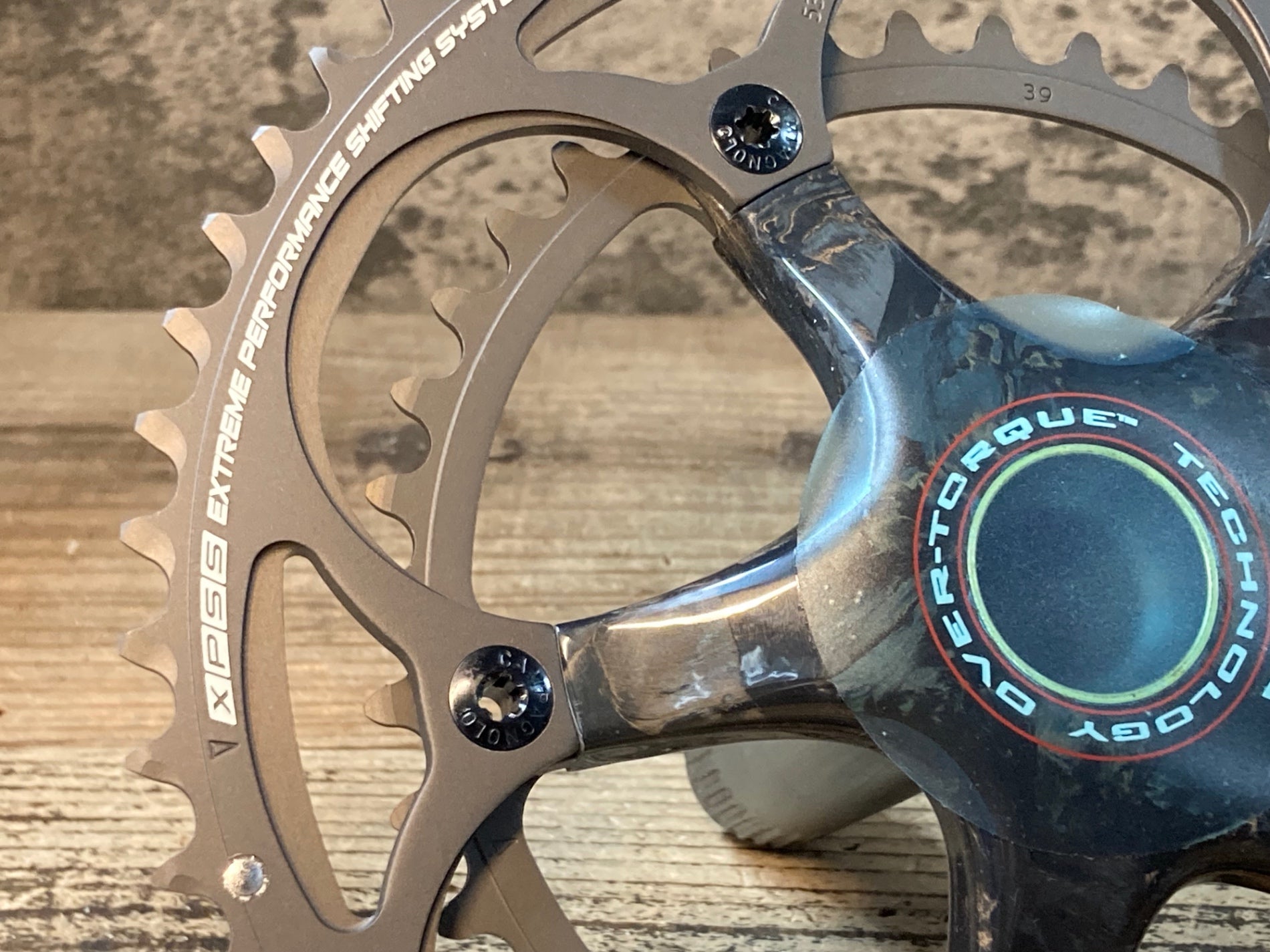 JR301 CAMPAGNOLO COMP ULTRA FC15-COU093 クランクセット 170mm 53