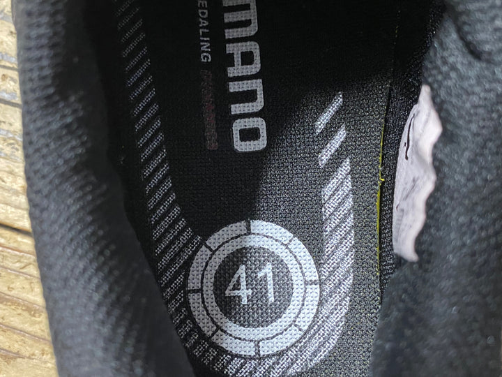 KG396 シマノ SHIMANO RP1 SH-RP100-S L ビンディングシューズ 黒 SPD 3穴 EU41 ※ペン字あり