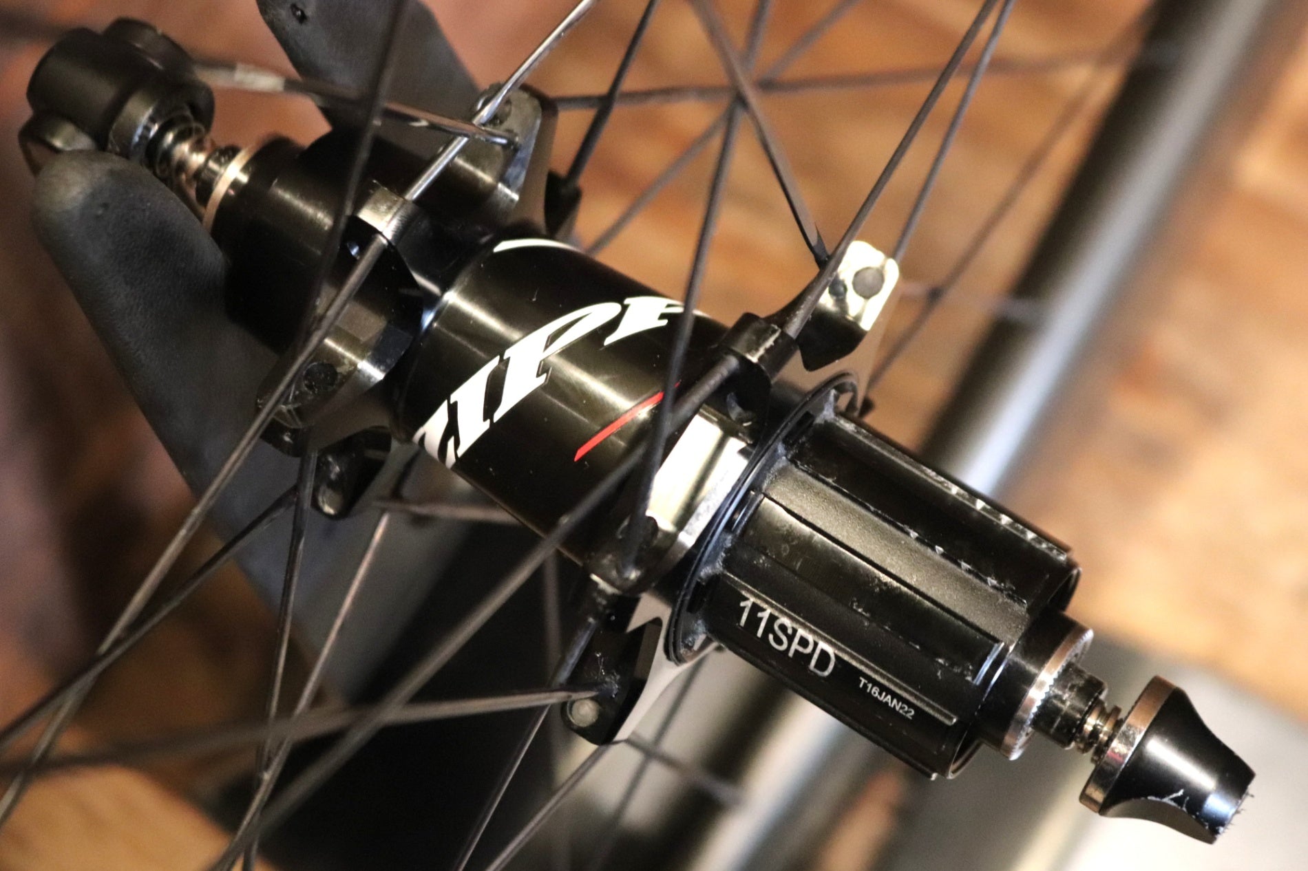 ジップ ZIPP 404/808 FIRECREST カーボン クリンチャー ホイールセット