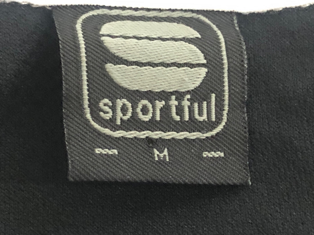 KL255 スポーツフル sportful 半袖 サイクルジャージ 白 赤 M