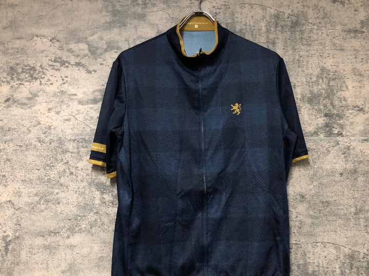 JW259 カペルミュール KAPELMUUR 半袖 サイクルジャージ XL ネイビー